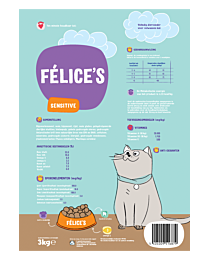 Félice's Kattenbrokken Adult Sensitive Kip