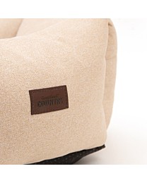 Great&Small Country Deluxe Cream Dog Bed 70 x 70 cm