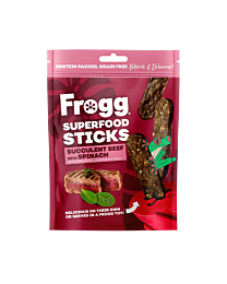 Frogg Superfood Sticks with Beef & Spinach Dog Treats 100 g