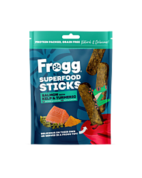 Frogg Superfood Sticks with Salmon, Kelp & Turmeric Dog Treats 100 g