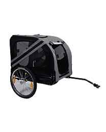 Hondenfietskar Grijs tot 40 kg