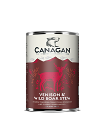 Canagan Wet Dog Food Venison & Wild Boar Stew 400 g
