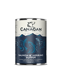 Canagan Wet Dog Food Salmon & Herring Supper 400 g